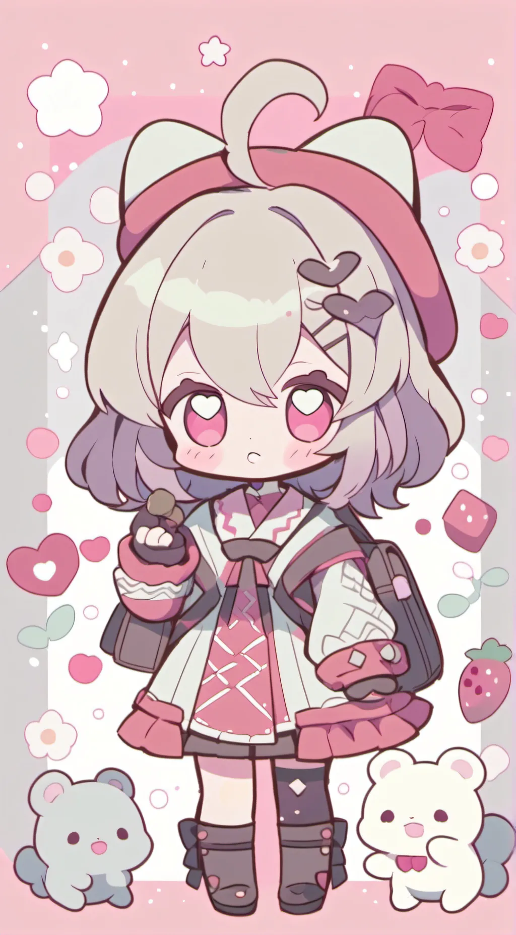 ai character: Luna (girl) background