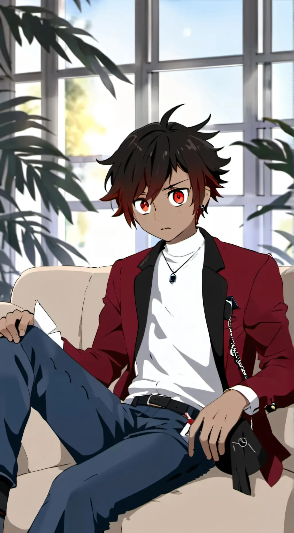 ai character: Envy  background