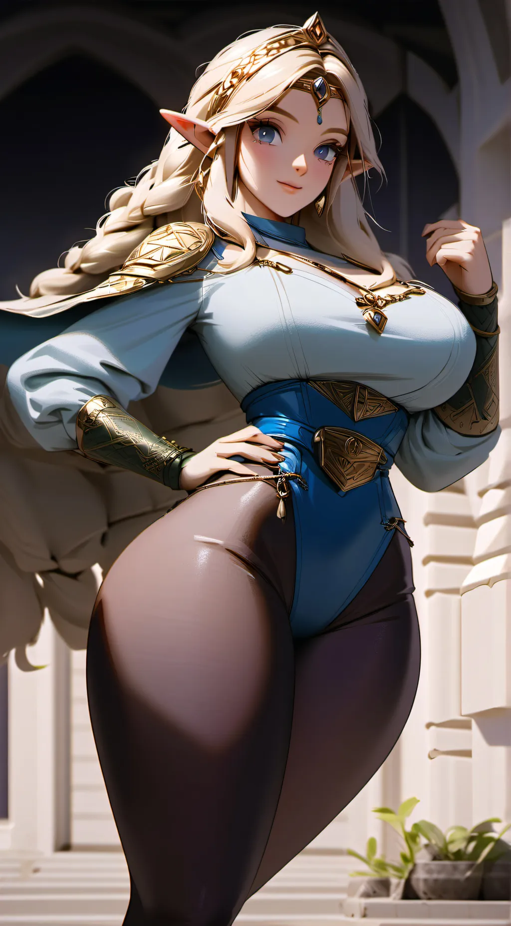 ai character: Zelda background