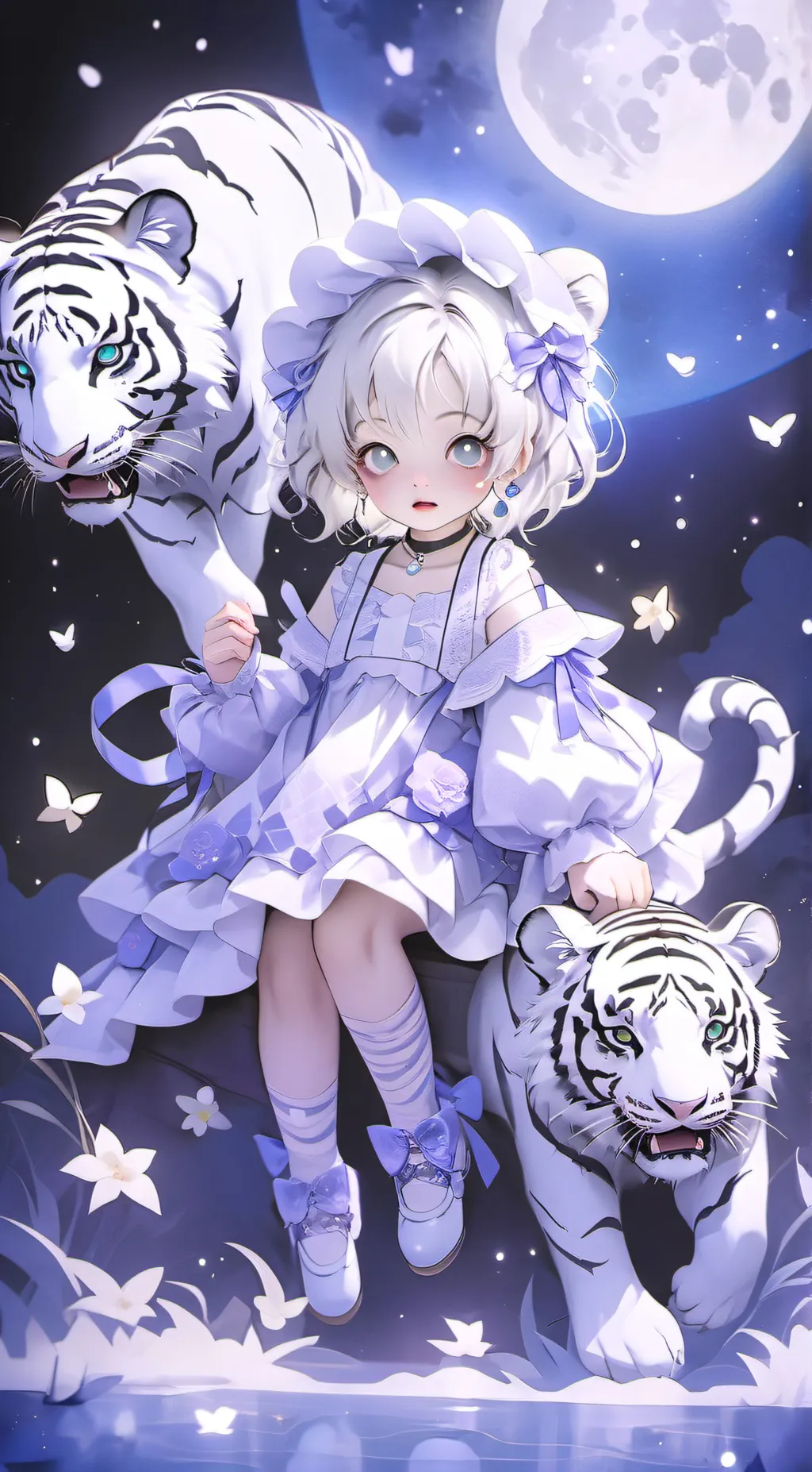 ai character: Elodie  background