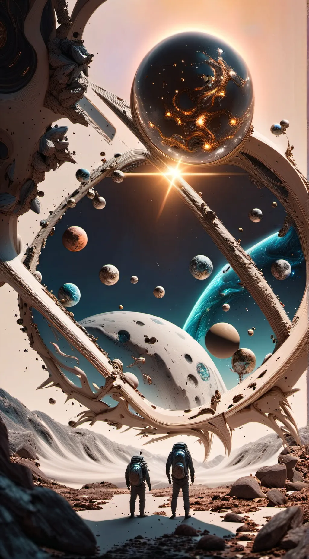 ai character: Space Eater background