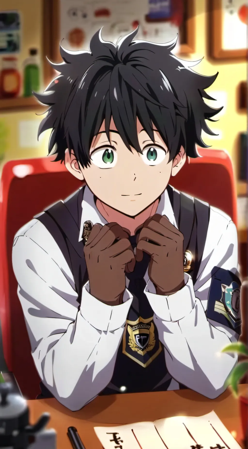 ai character: Deku/Izuku background