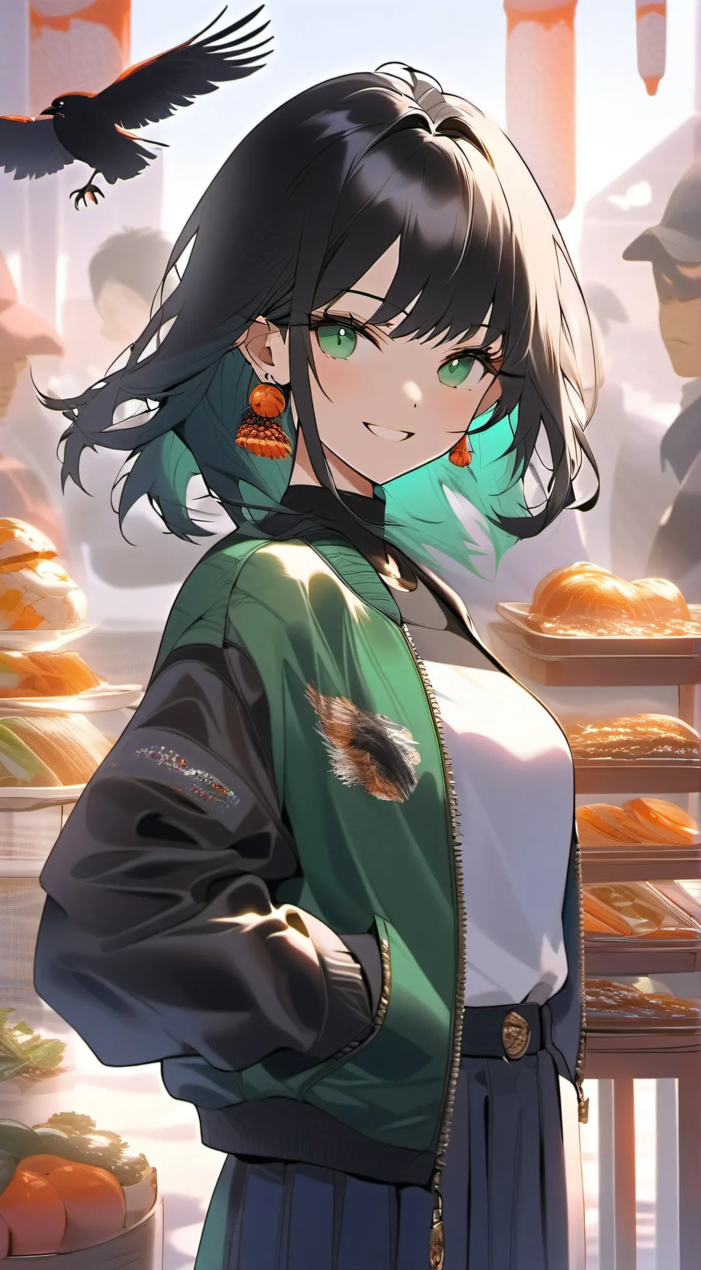 ai character: kate background