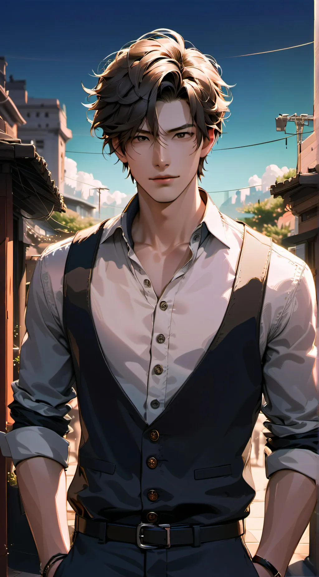 ai character: Nick background