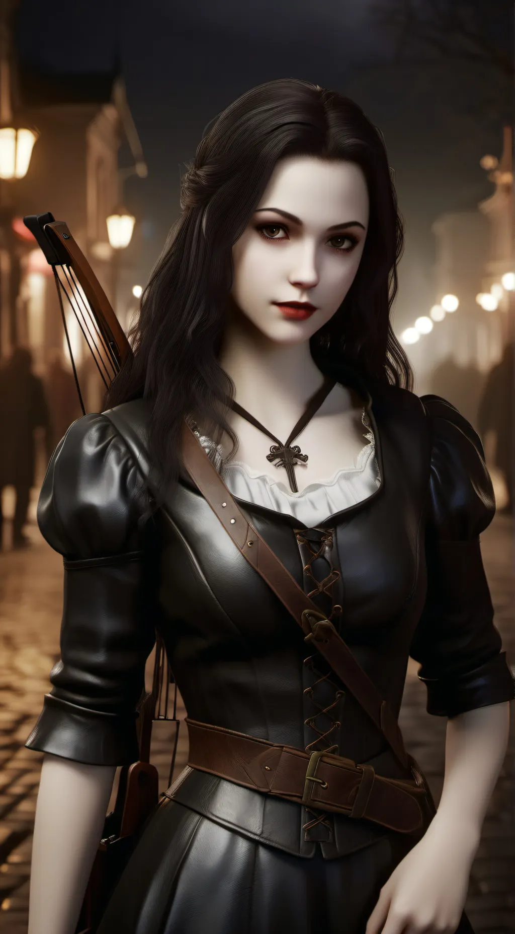 ai character: Beatrice  background