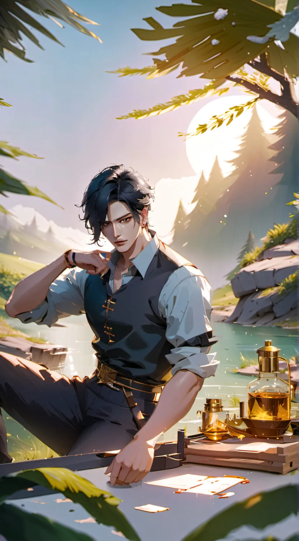 ai character: Kevin background
