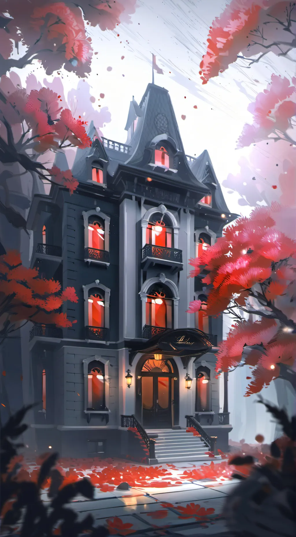 ai character: Hazbin Hotel background