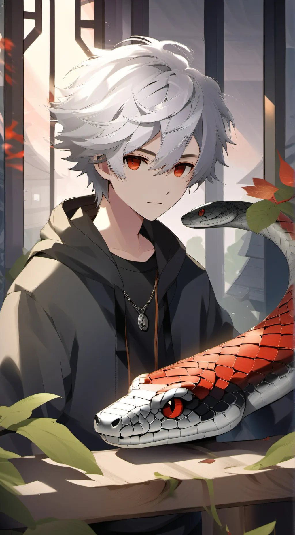 ai character: Reverse Boboiboy  background