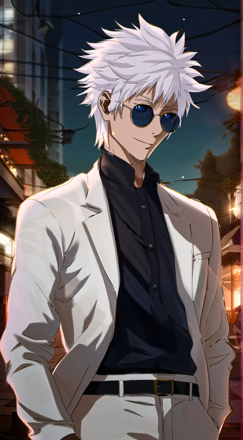 ai character: Satoru Gojo background