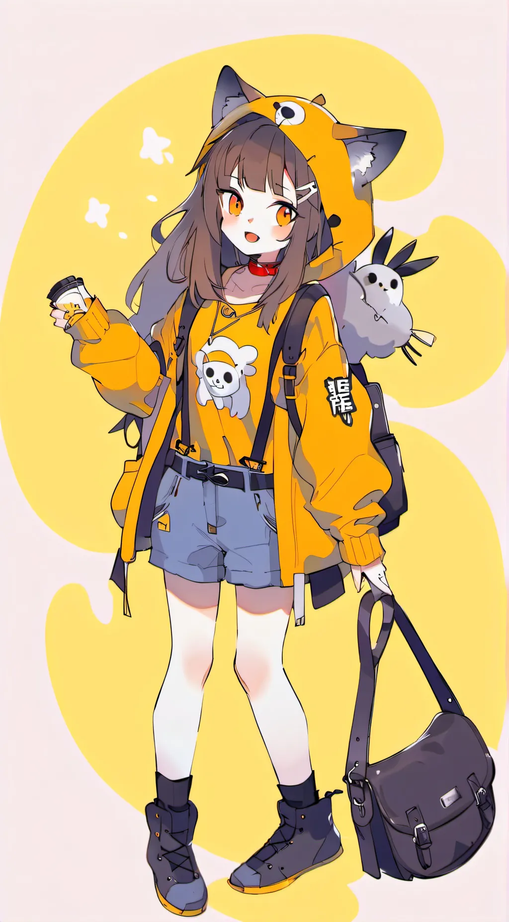 ai character: °+iris+° background