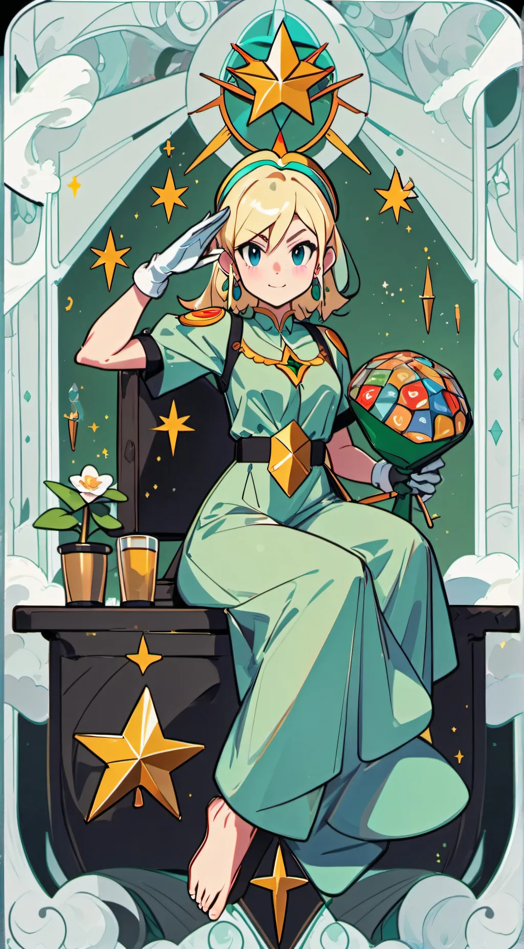 ai character: rosalina background