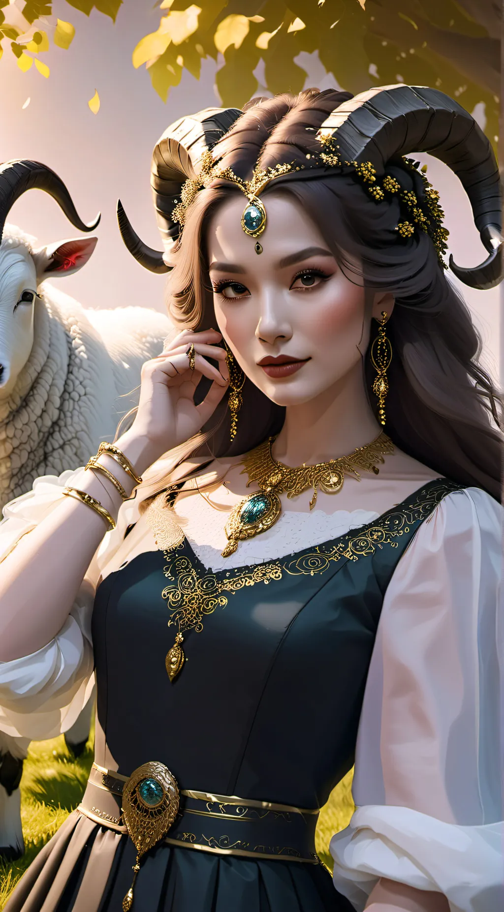 ai character: Tiana background