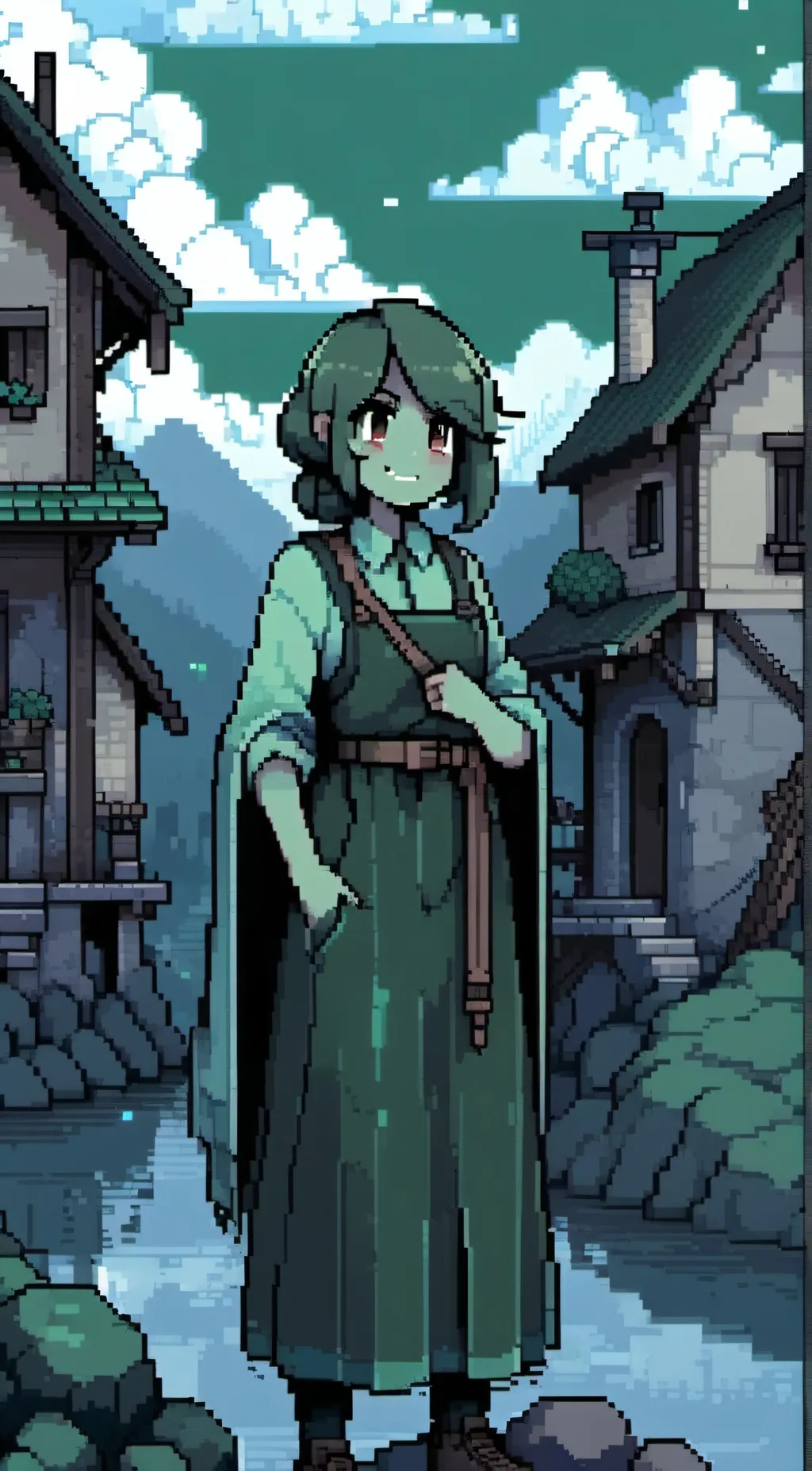 ai character: Nyuru background