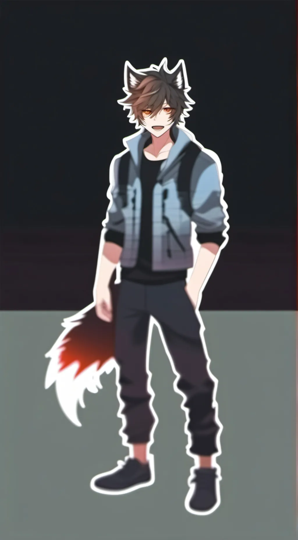 ai character: leo background