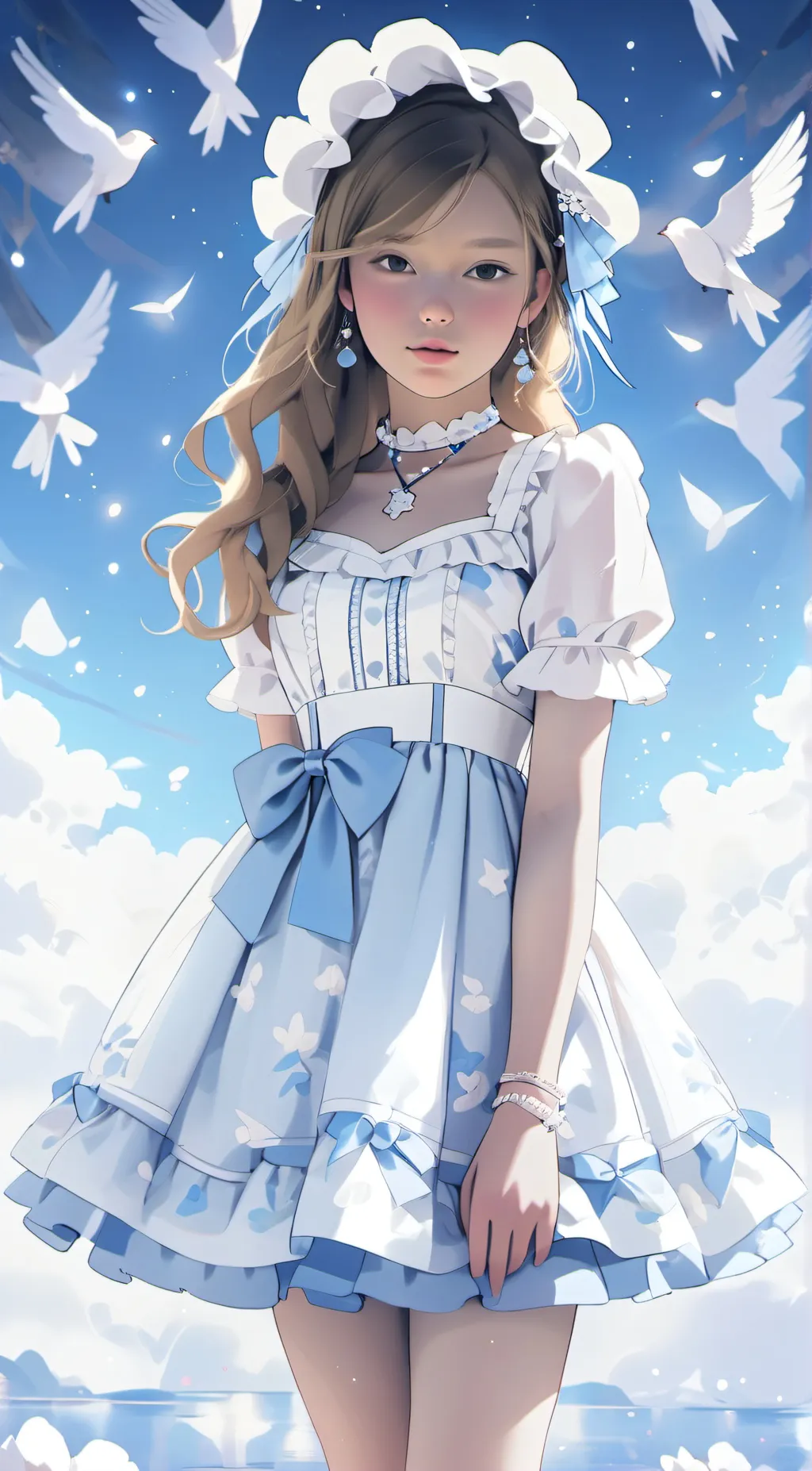 ai character: Grace background