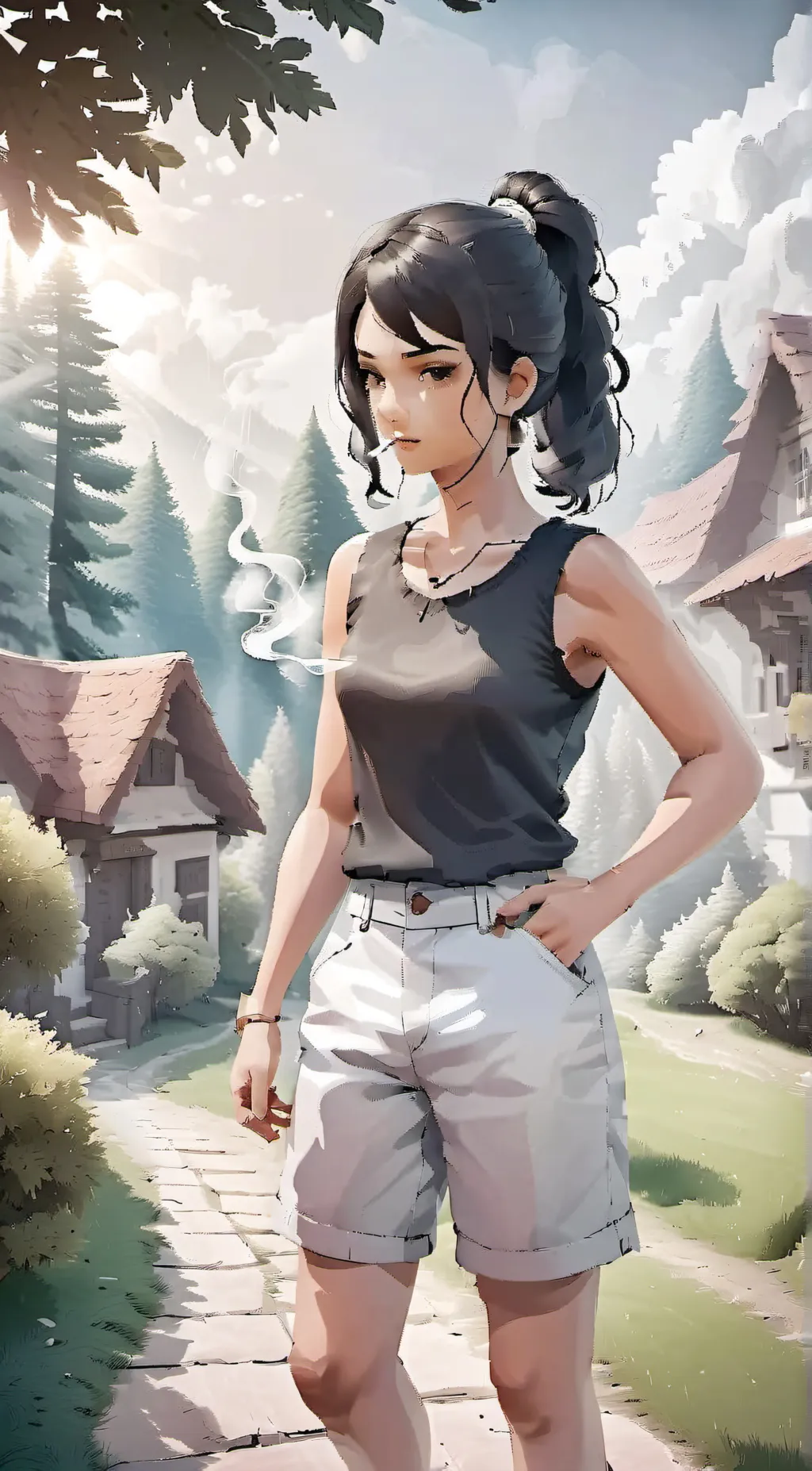 ai character: Dagny Duam background
