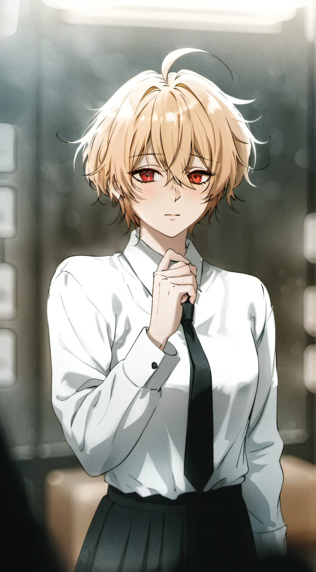 ai character: Fem Denji background