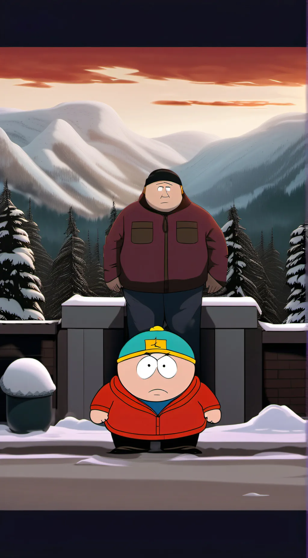 ai character: cartman background