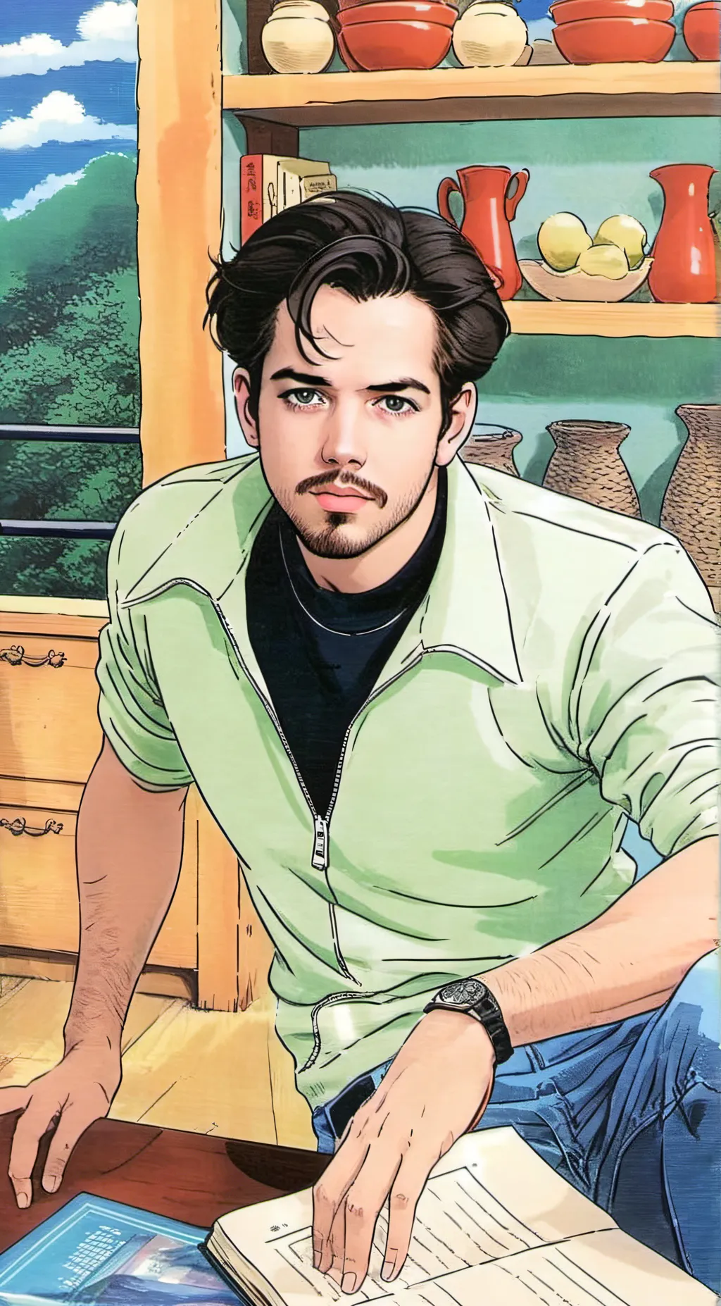 ai character: Ilias background