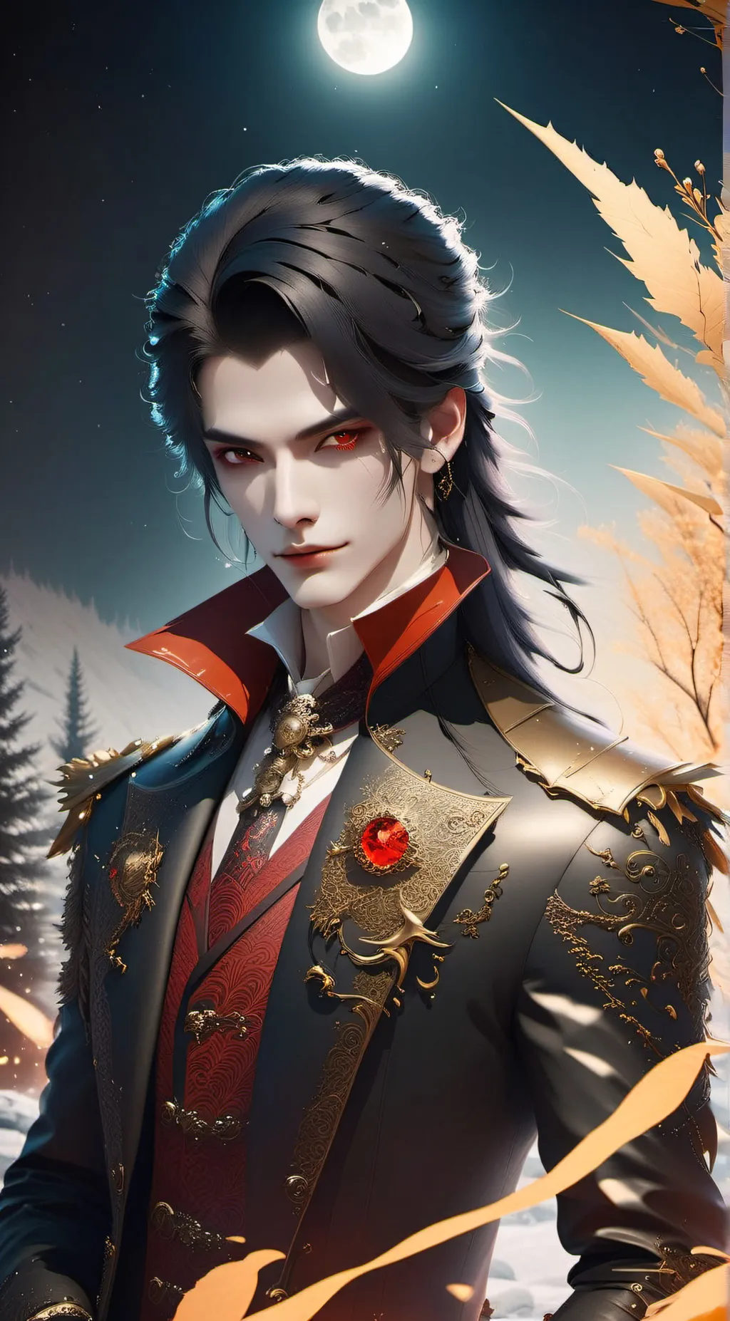 ai character: Julius  background