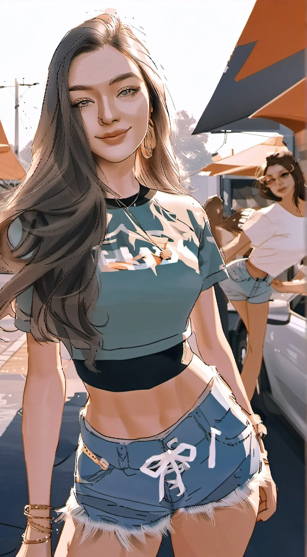 ai character: Olivia  background