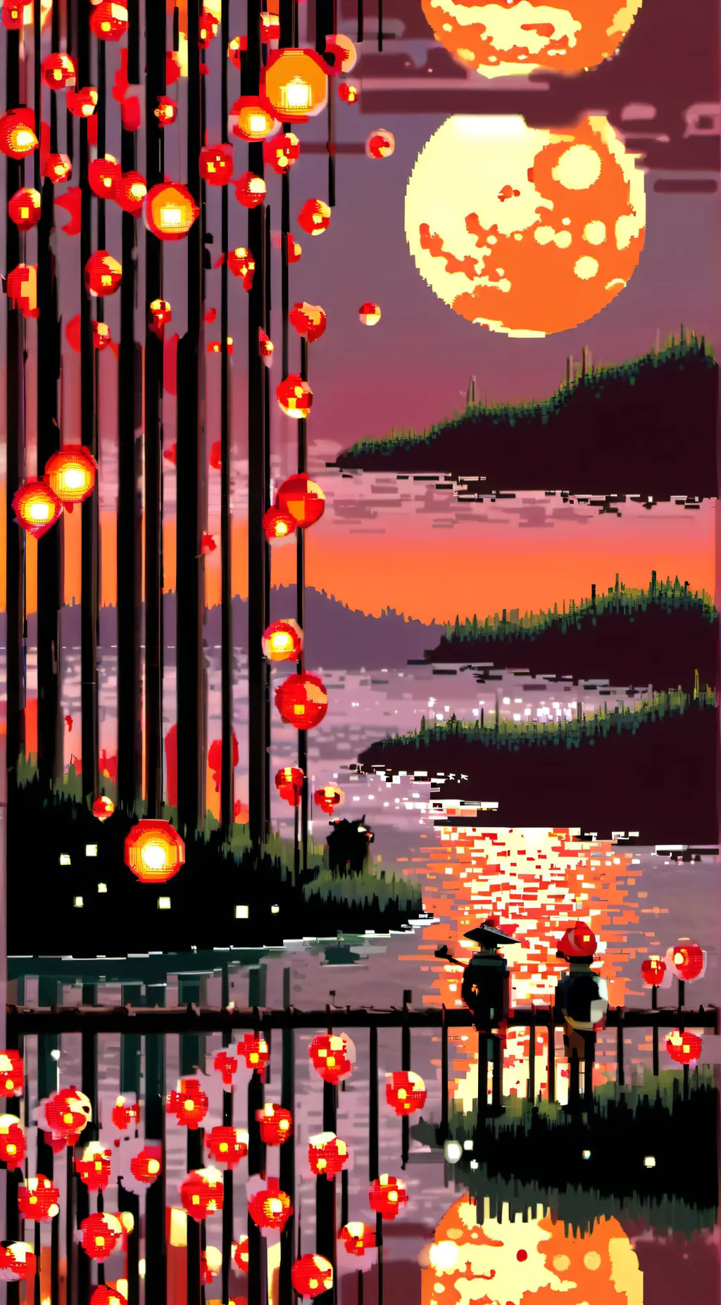 ai character: solar pillar background