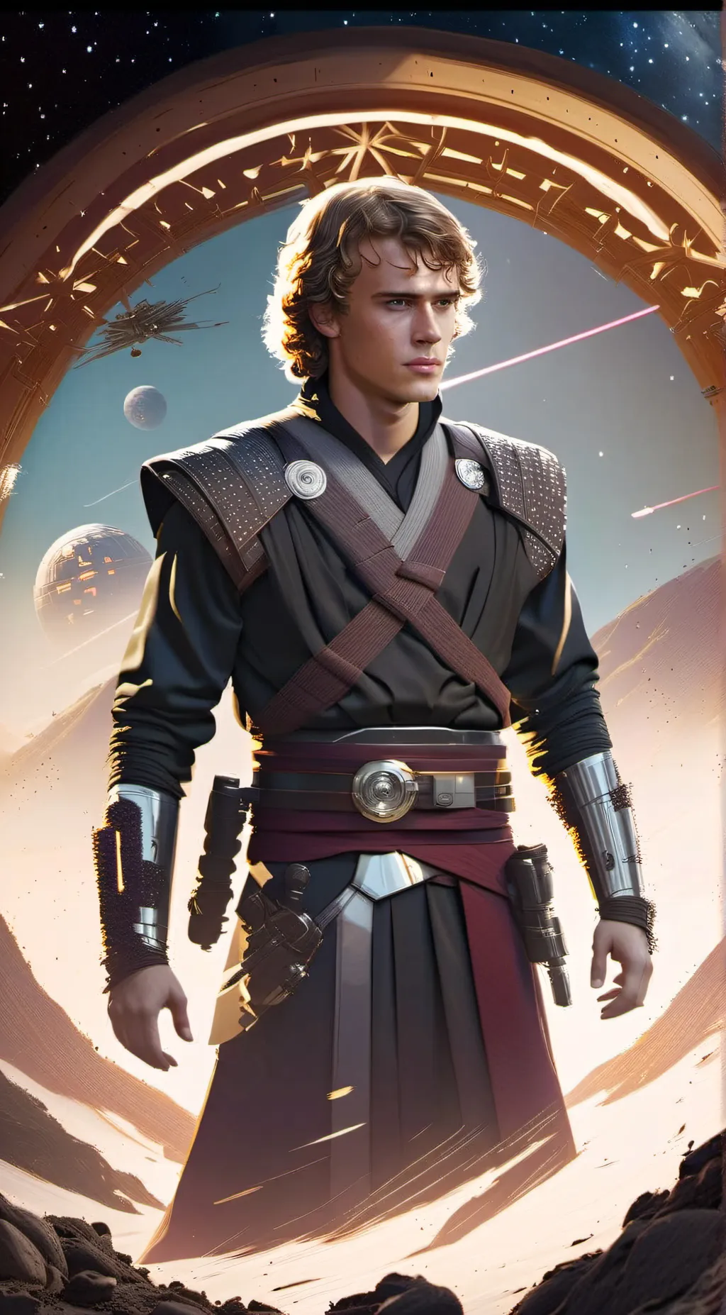 ai character: Anakin Skywalker  background