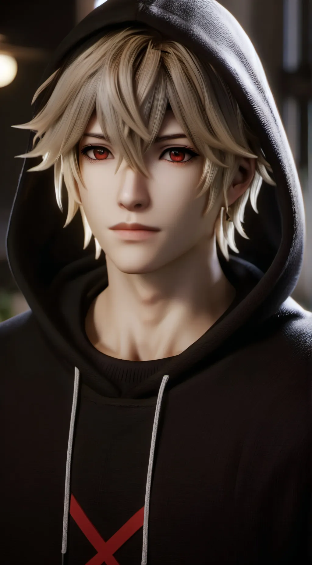 ai character: Bakugo background