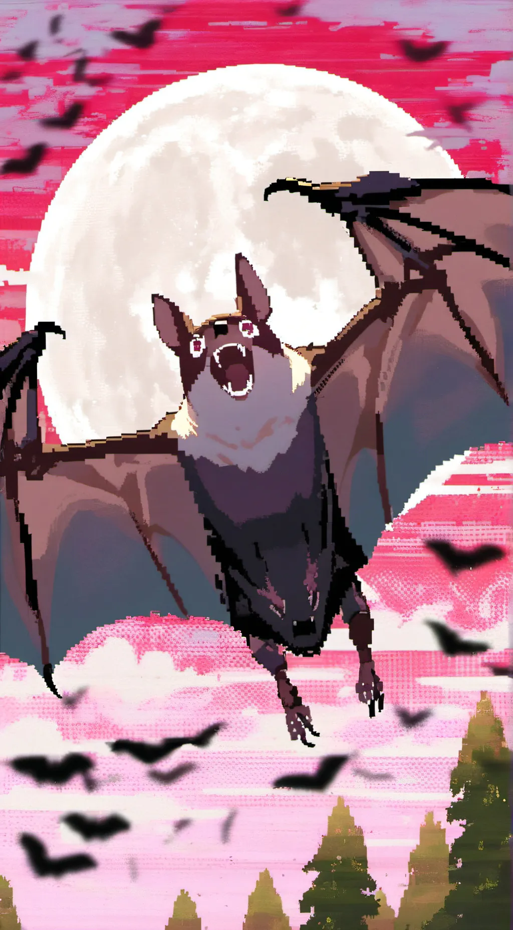 ai character: Bat rp background