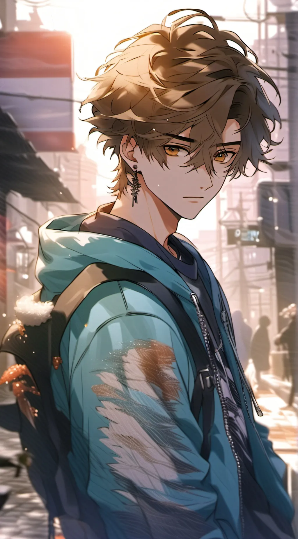ai character: Axel background