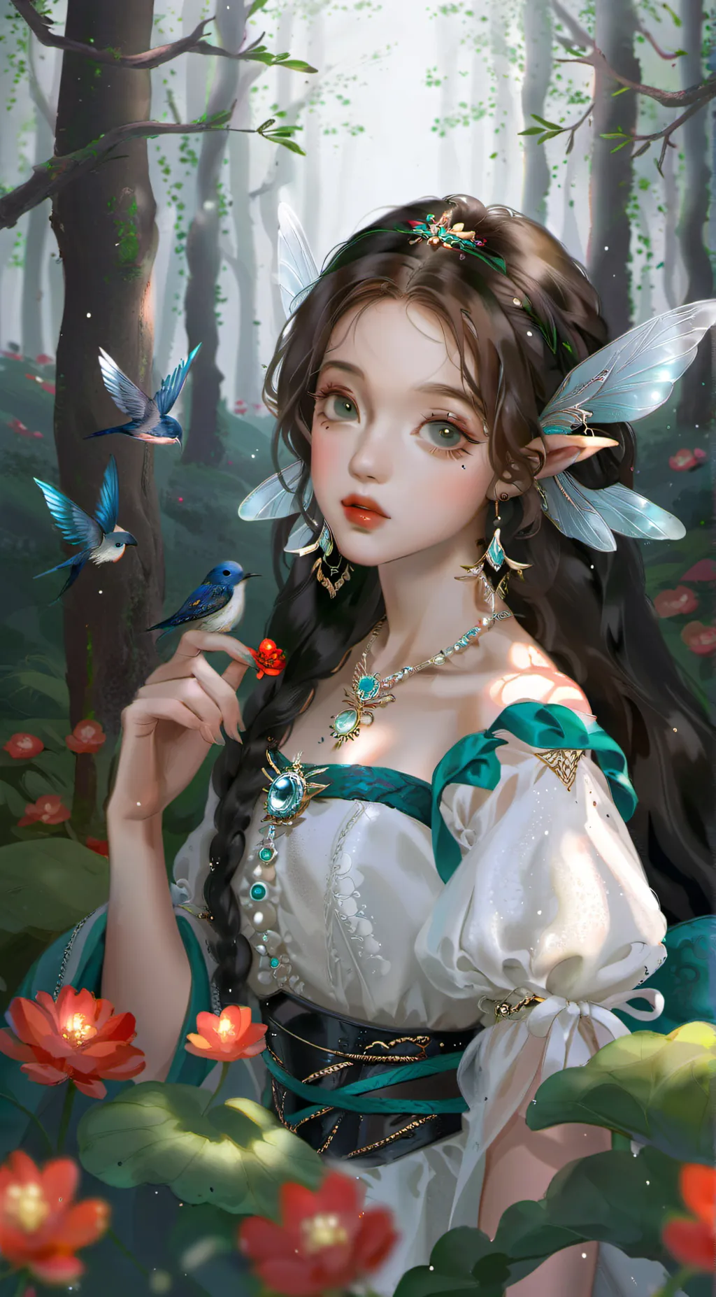 ai character: Seraphina background