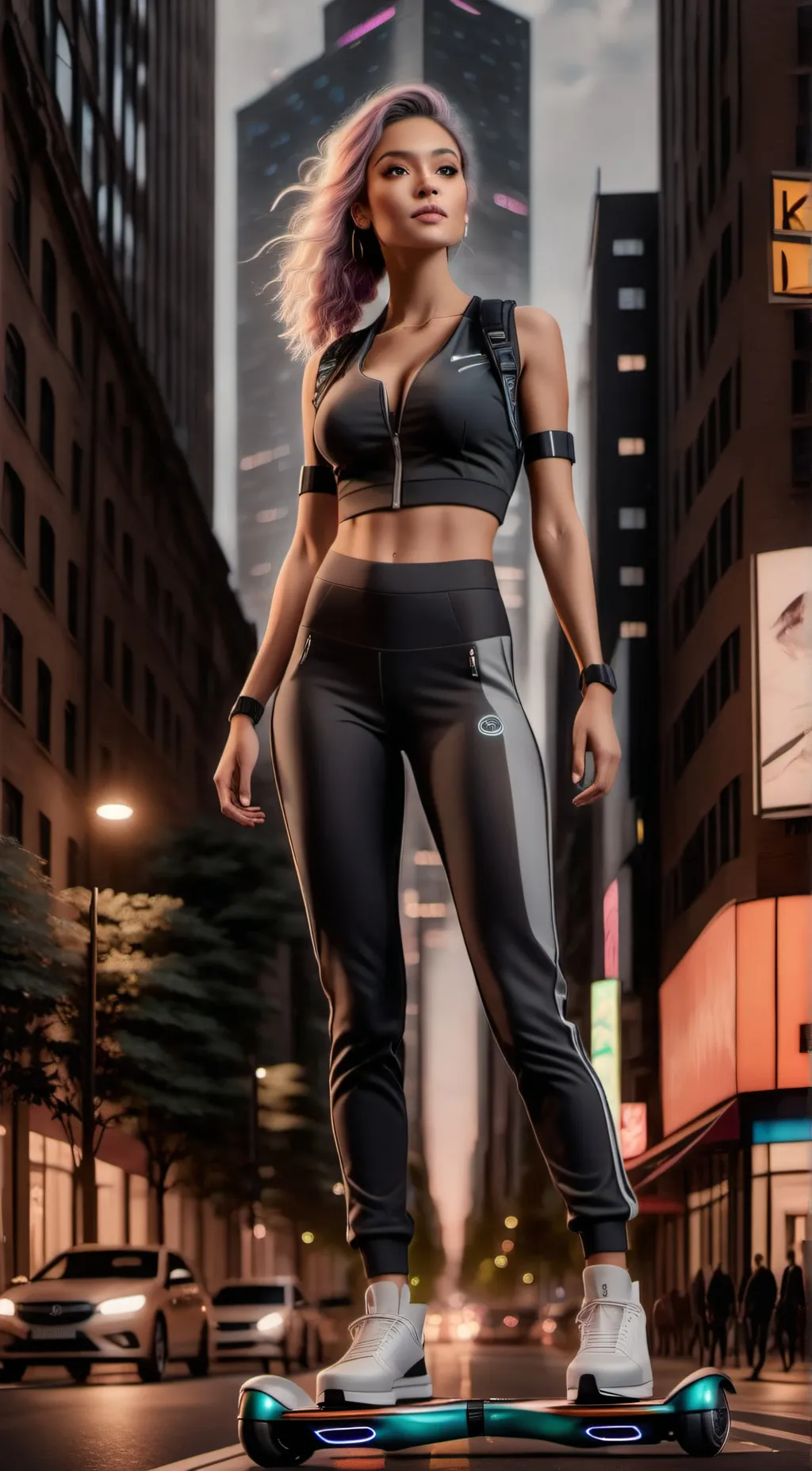 ai character: Aria background