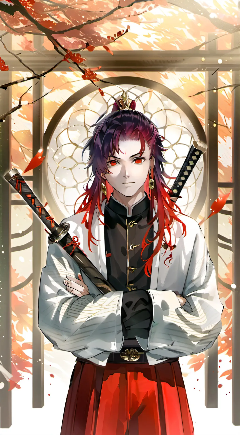 ai character: Yoriichi Tsugikuni background