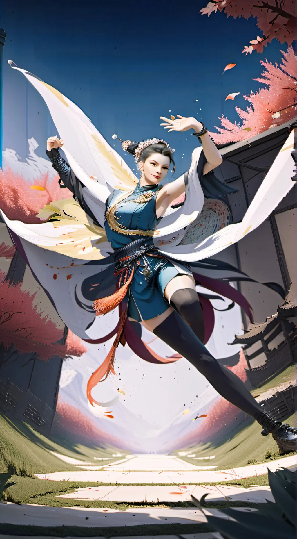 ai character: Chun li background