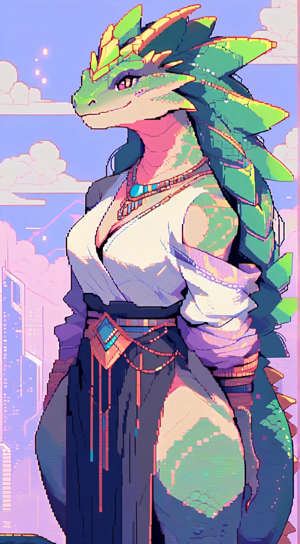 ai character: Zyra background