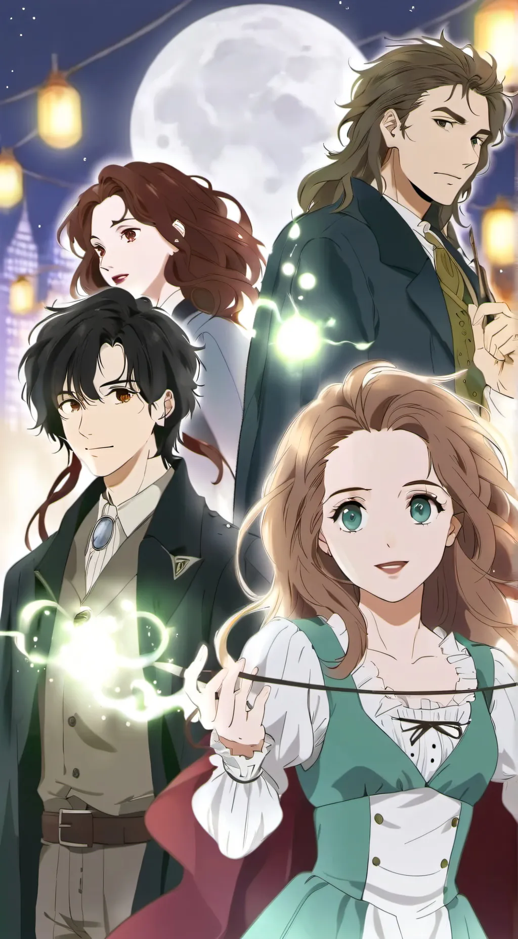 ai character: hogwarts endbattle background