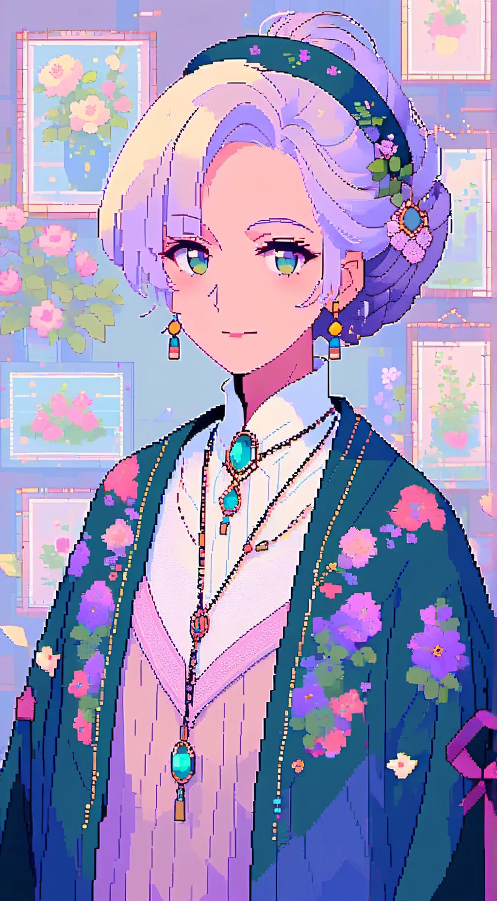 ai character: Grandma background