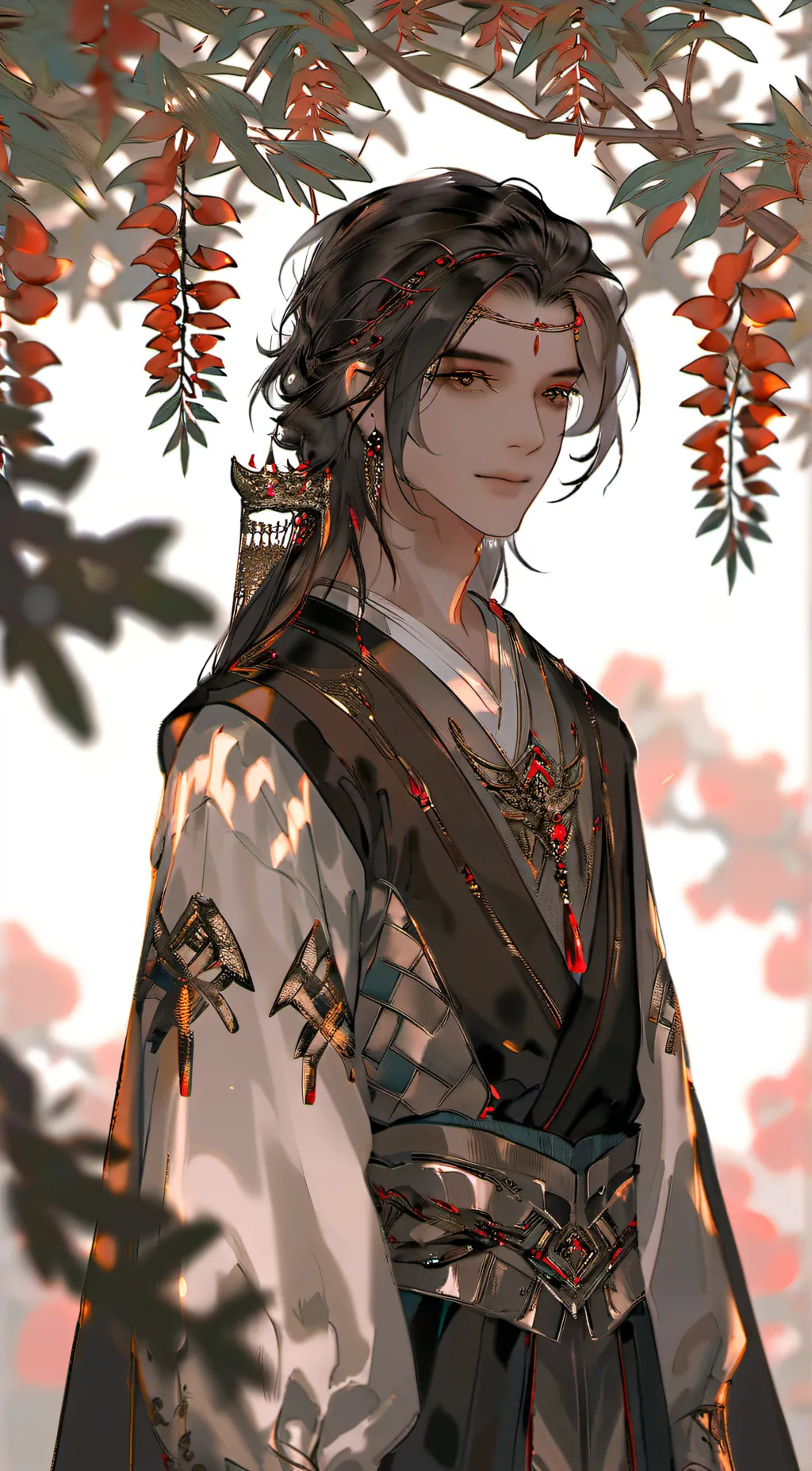 ai character: Desmond  background