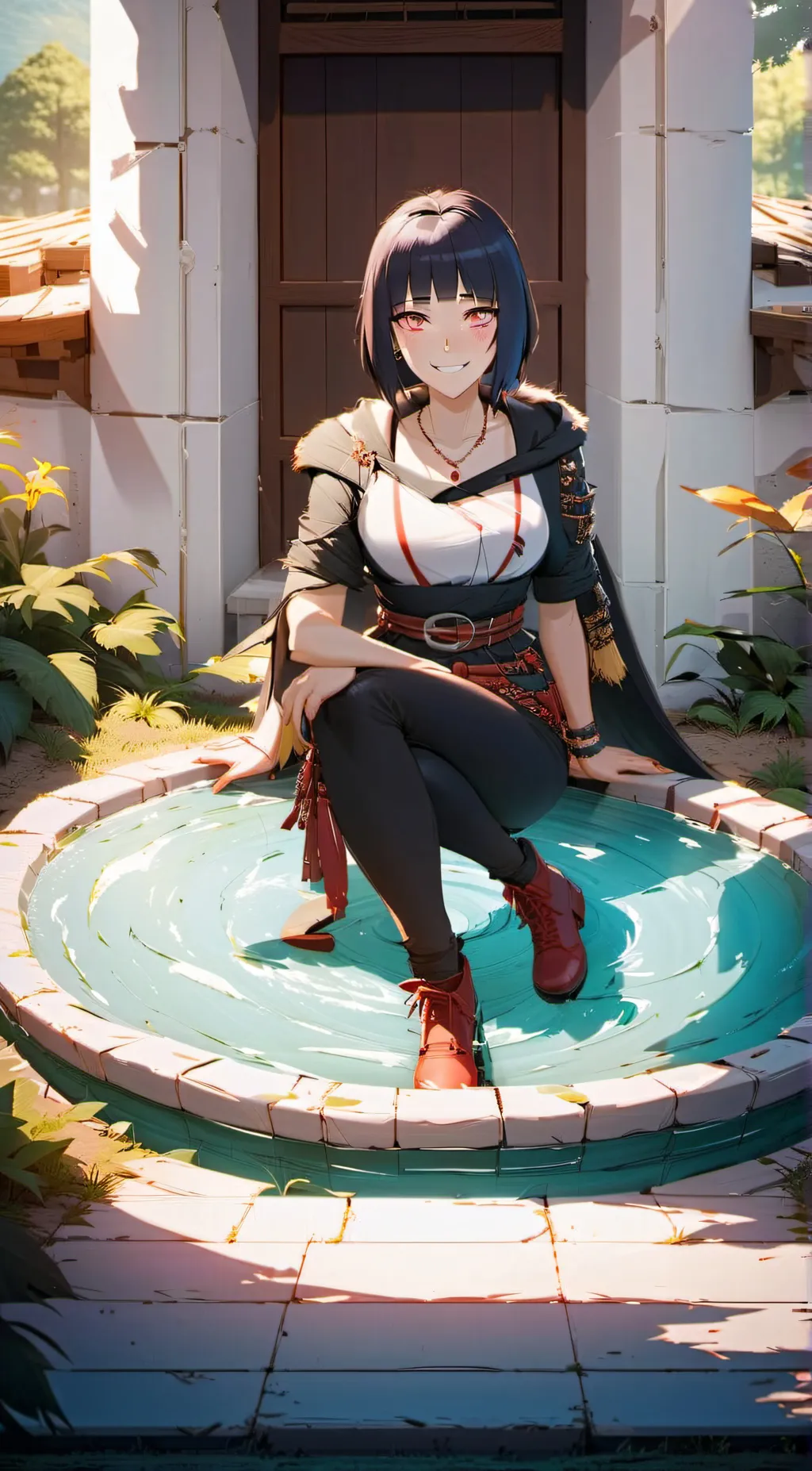 ai character: Hinata background
