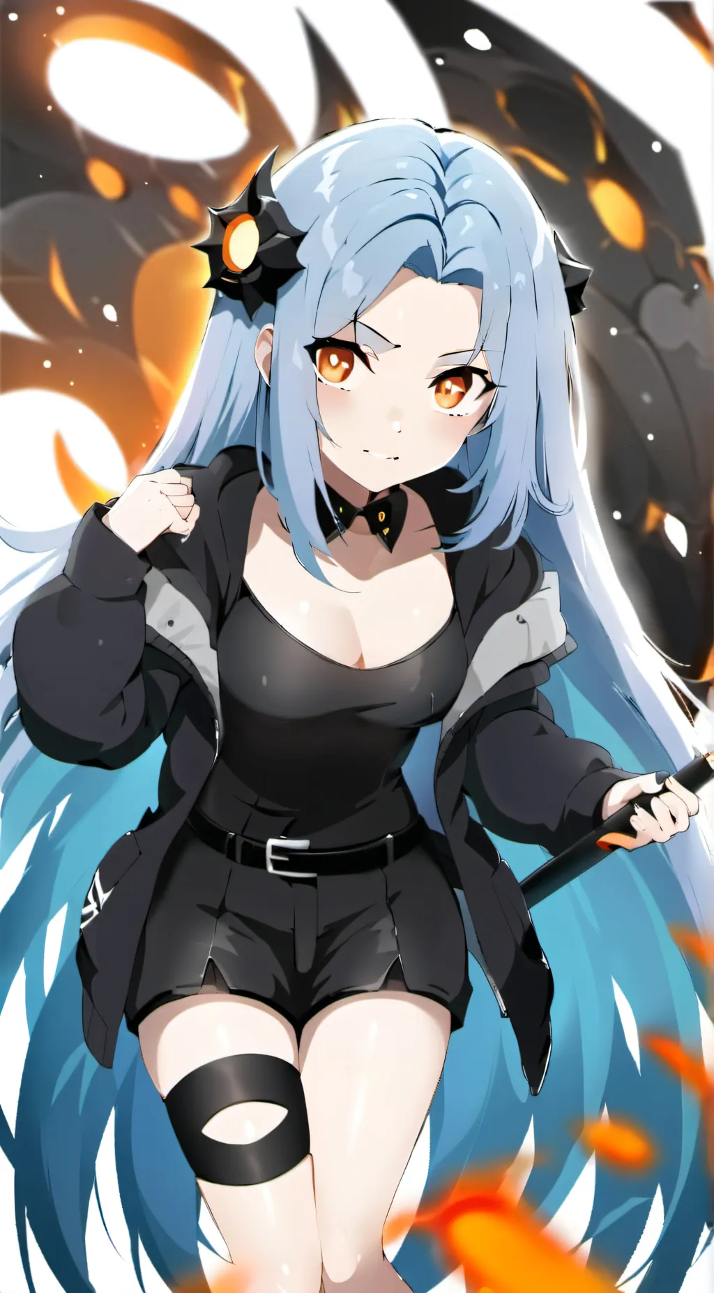 ai character: Caiya  background