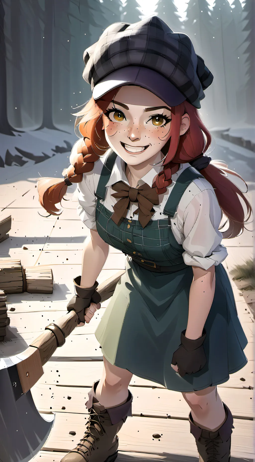 ai character: Heidi background