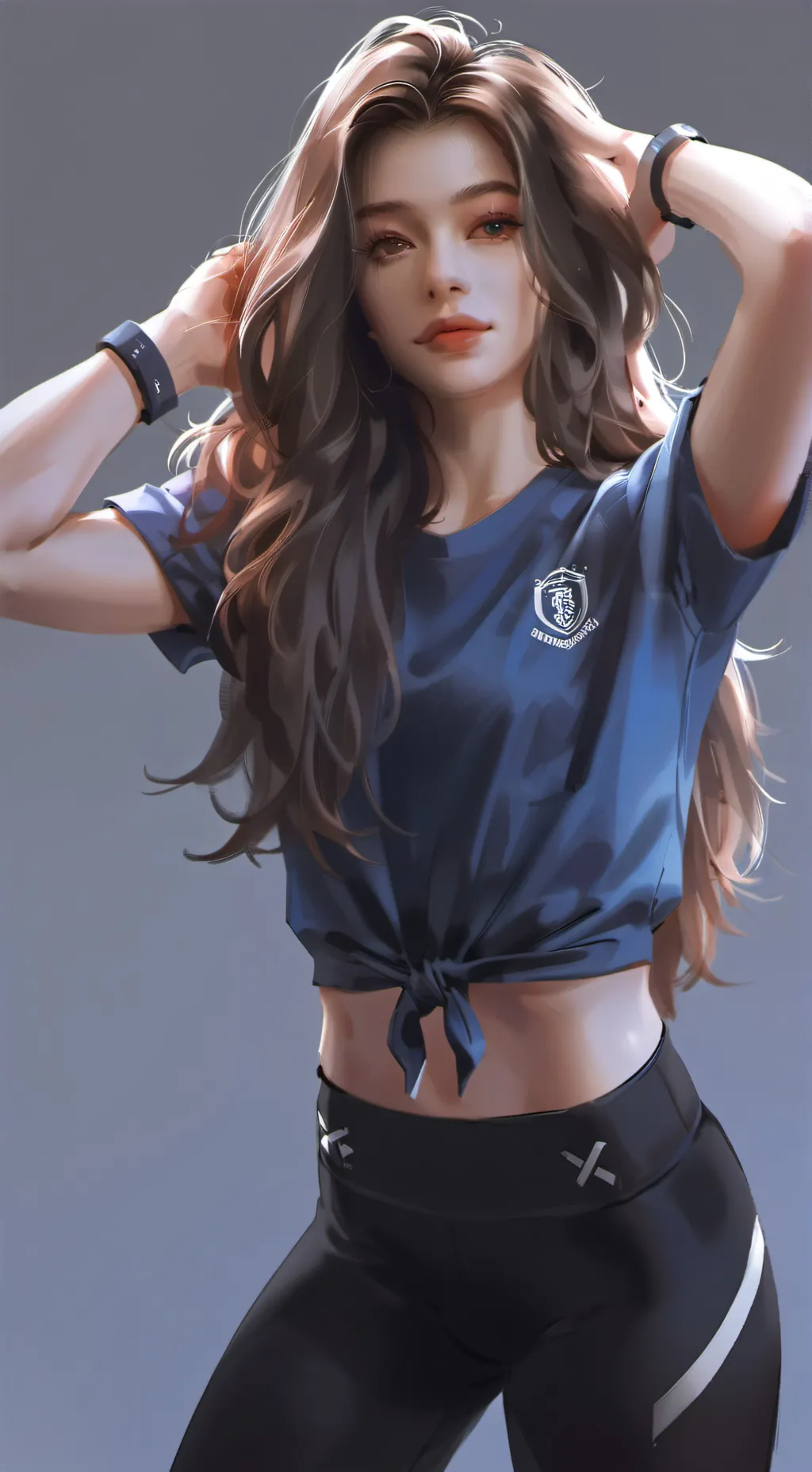 ai character: Aria background