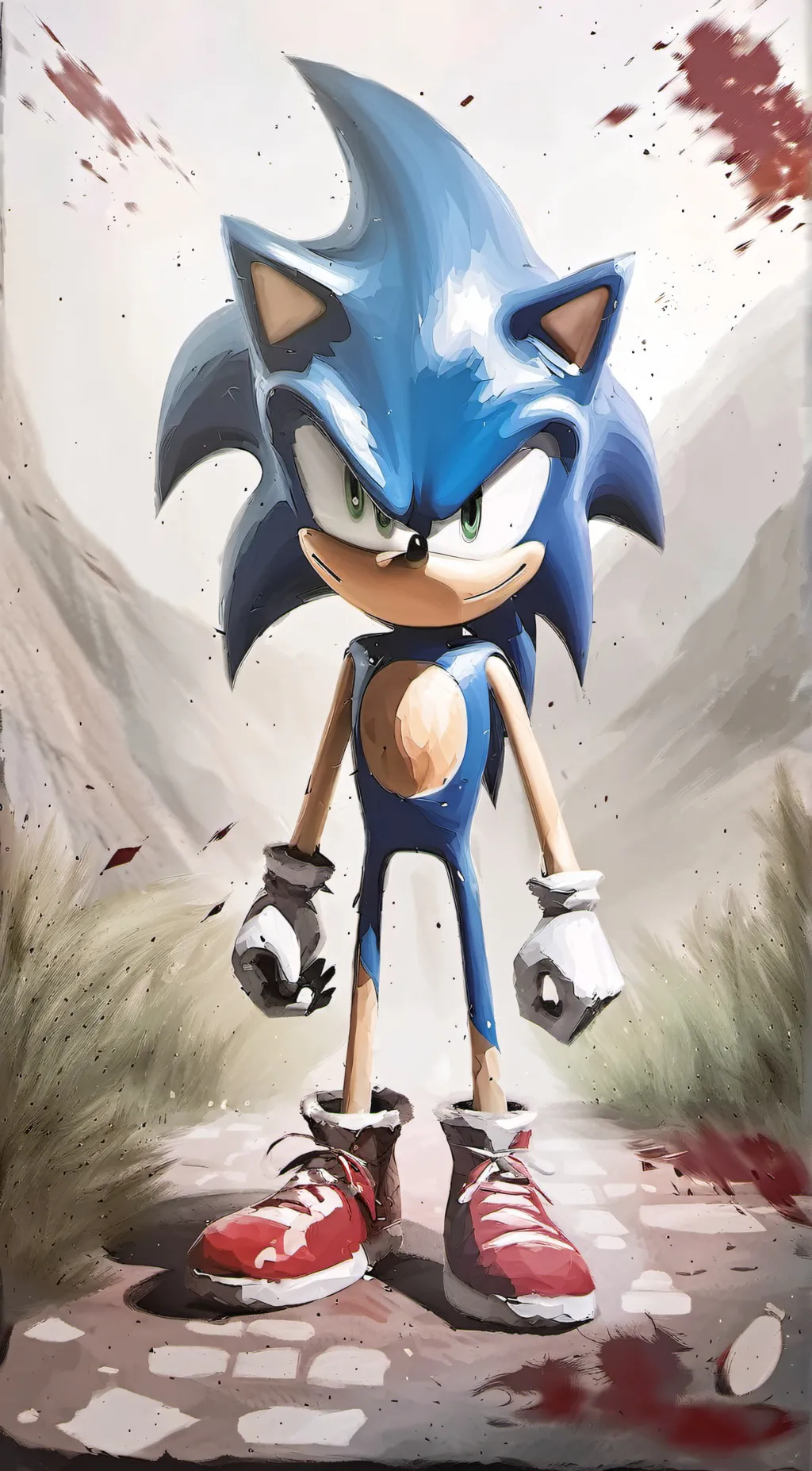 ai character: Sonic.exe rp background