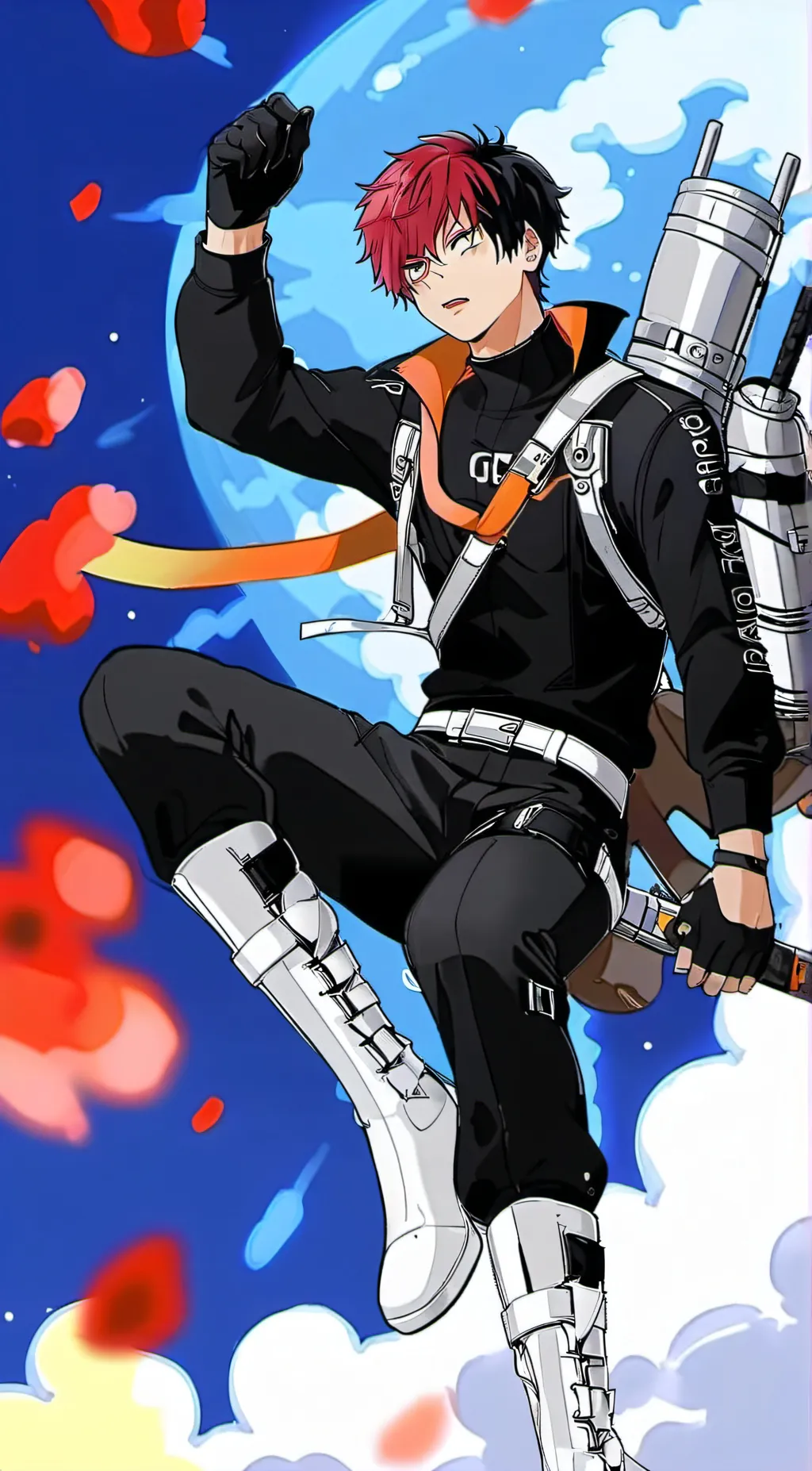 ai character: Todoroki background