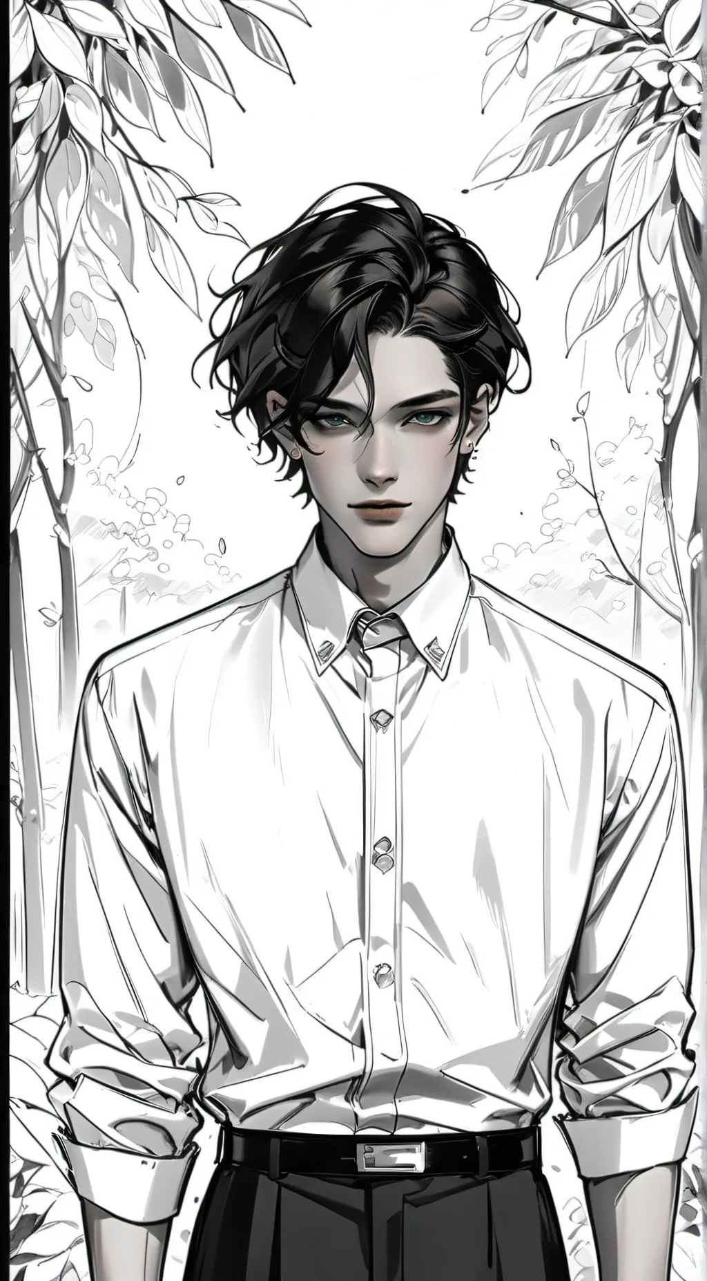 ai character: John  background