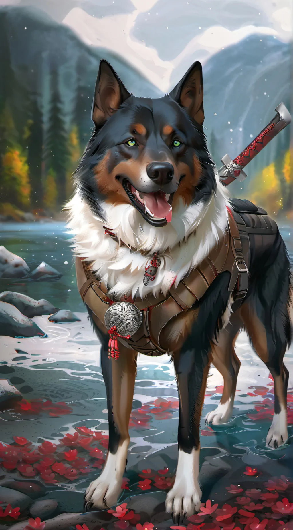 ai character: Ashton background