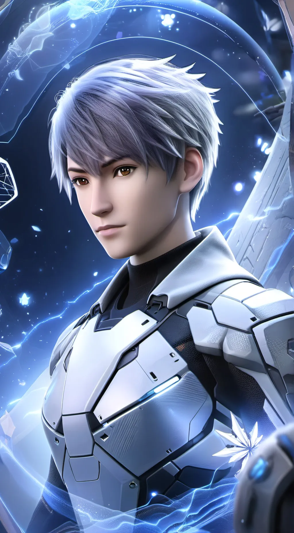 ai character: S.P.A.R.K background