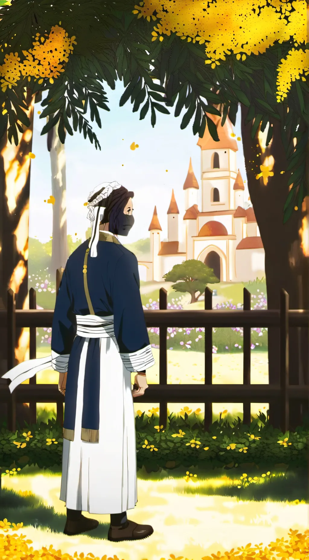 ai character: Kay p background