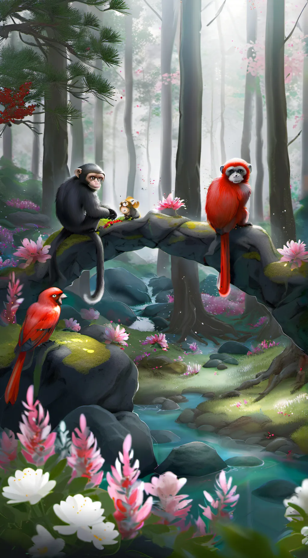 ai character: Gorilla Tag Chat background