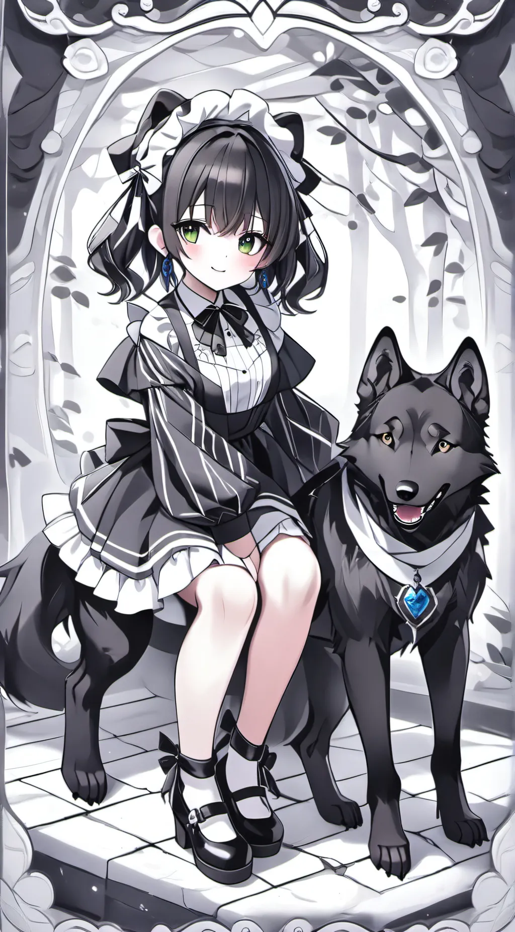 ai character: Aria background